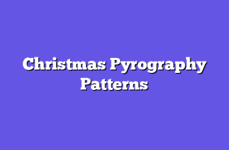 Christmas Pyrography Patterns  